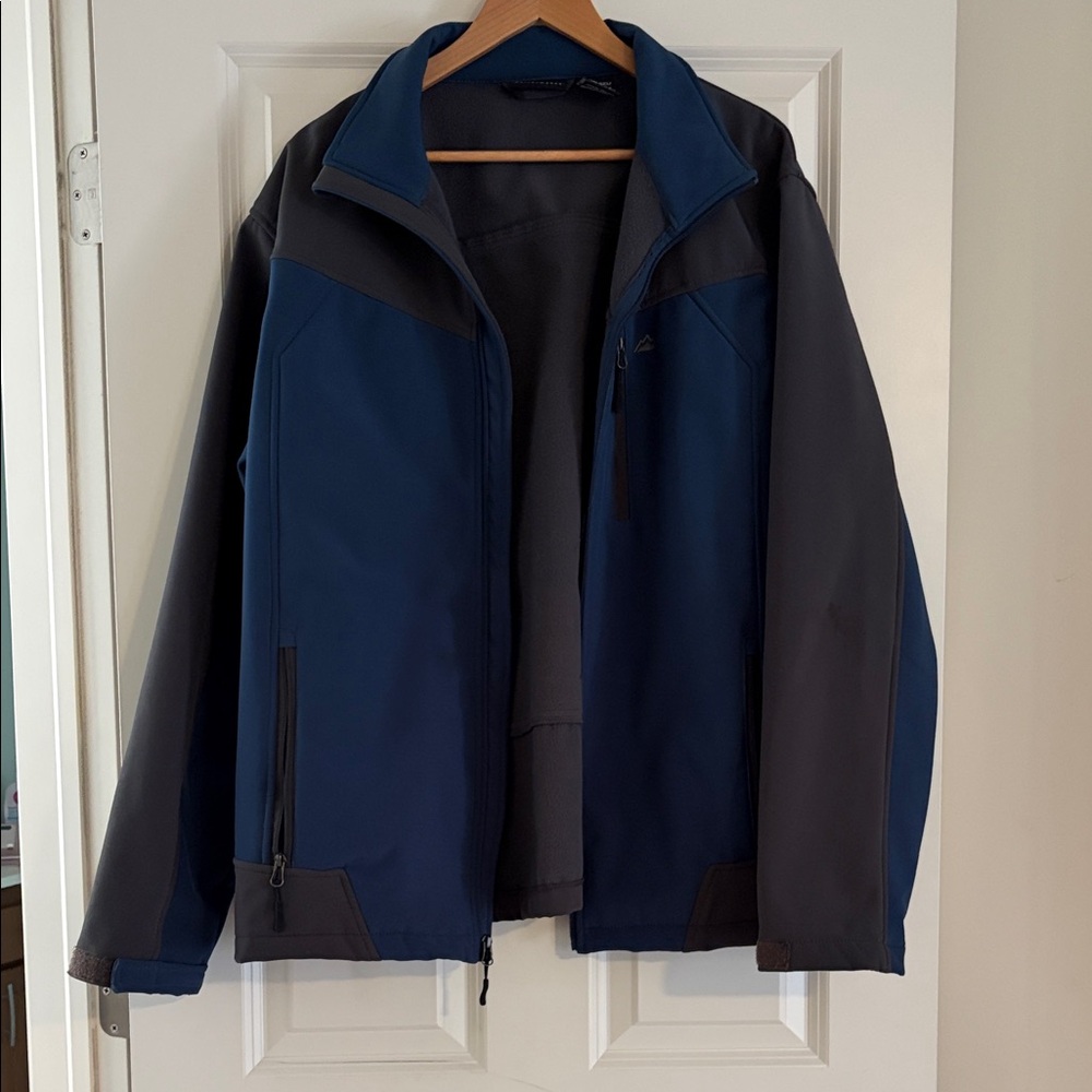 Snozu Navy and Charcoal Windbreaker Jacket
